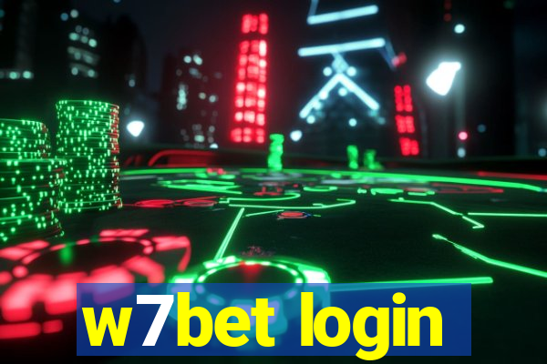 w7bet login